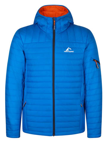 Westfjord Doorgestikte jas "Hekla" blauw