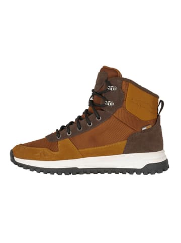 Westfjord Leder-Boots "Eldfjall" in Hellbraun