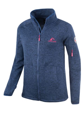Westfjord Fleece vest "Katla" donkerblauw