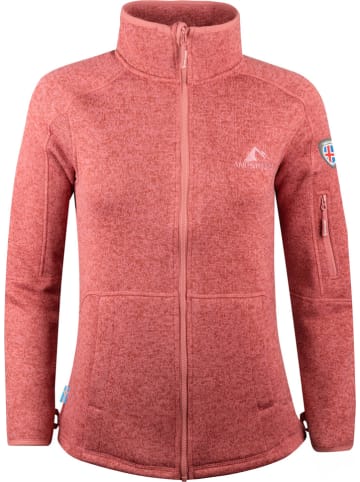 Westfjord Fleece vest "Katla" oudroze
