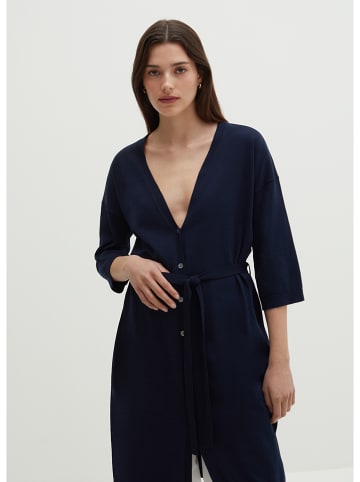 STEFANEL Longcardigan in Dunkelblau