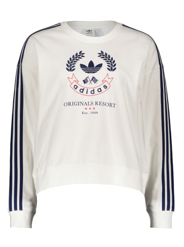 adidas Bluza w kolorze białym