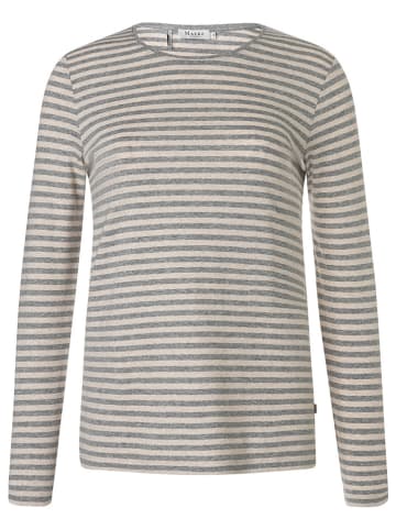 Maerz Muenchen Longsleeve in Grau/ Creme