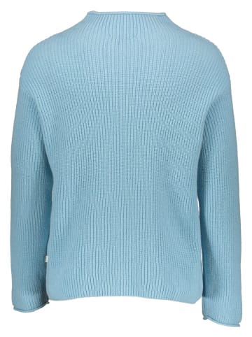 Maerz Muenchen Wollpullover in Hellblau