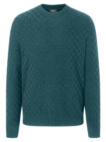 Maerz Muenchen Wollpullover in Petrol