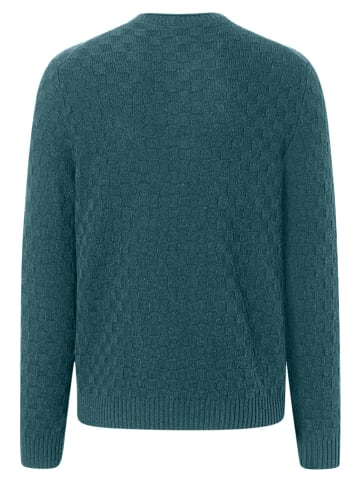 Maerz Muenchen Wollpullover in Petrol