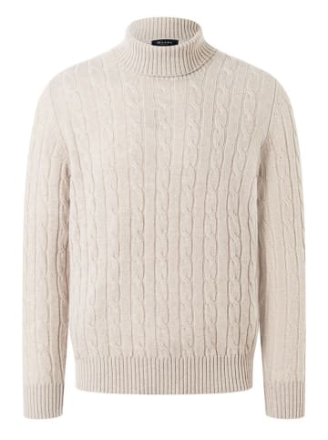 Maerz Muenchen Wollrollkragenpullover in Sand