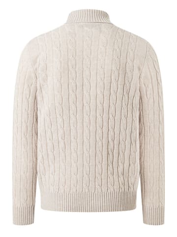 Maerz Muenchen Wollrollkragenpullover in Sand