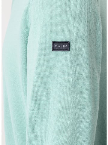 Maerz Muenchen Wollpullover in Hellblau
