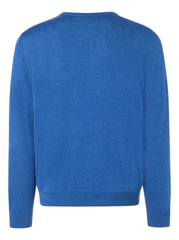 Maerz Muenchen Wollpullover in Blau