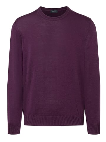 Maerz Muenchen Wollpullover in Pflaume