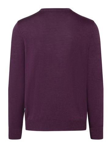 Maerz Muenchen Wollpullover in Pflaume