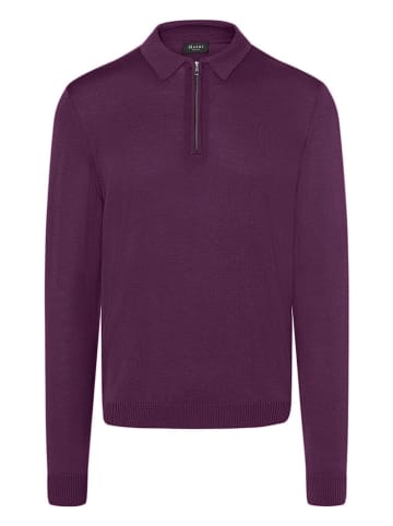 Maerz Muenchen Wollpullover in Pflaume
