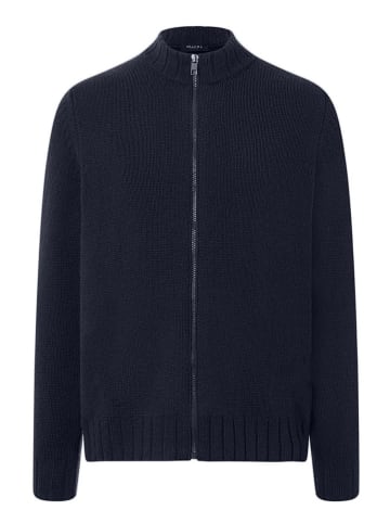 Maerz Muenchen Wollcardigan in Dunkelblau