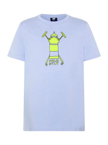 Polo Sylt Shirt in Hellblau