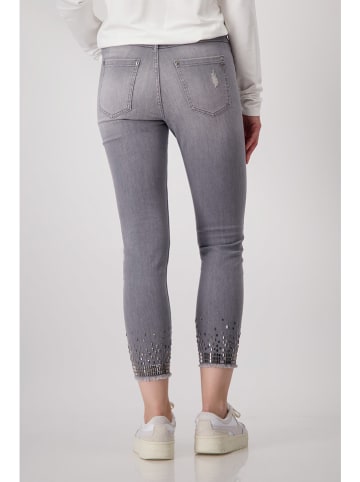 monari Spijkerbroek - slim fit - grijs