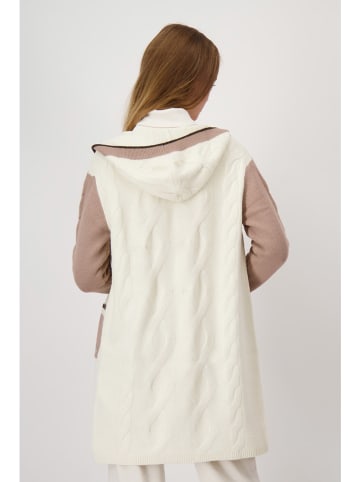 monari Vest crème/lichtbruin