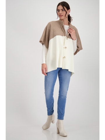 monari Vest crème/lichtbruin
