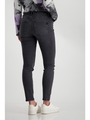 monari Spijkerbroek - slim fit - antraciet