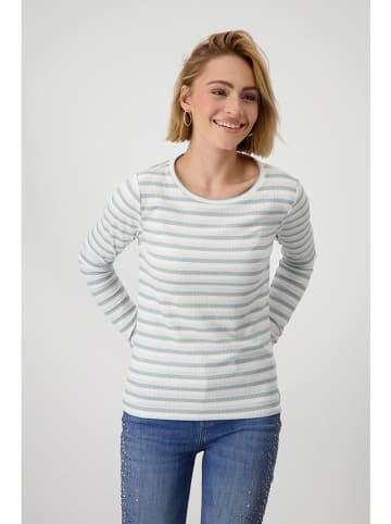 monari Longsleeve crème/grijs