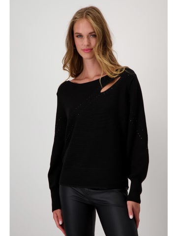monari Pullover in Schwarz
