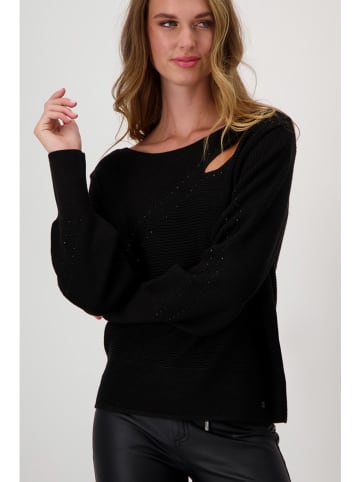 monari Pullover in Schwarz