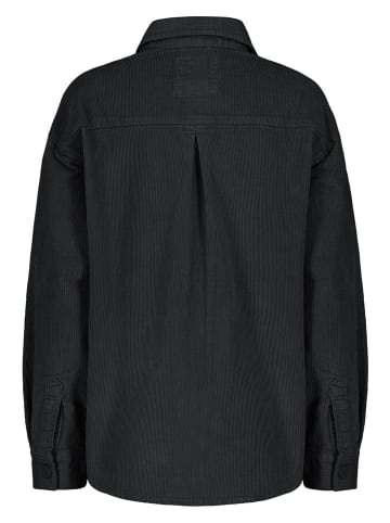 Eight2Nine Cord-Hemdjacke in Schwarz