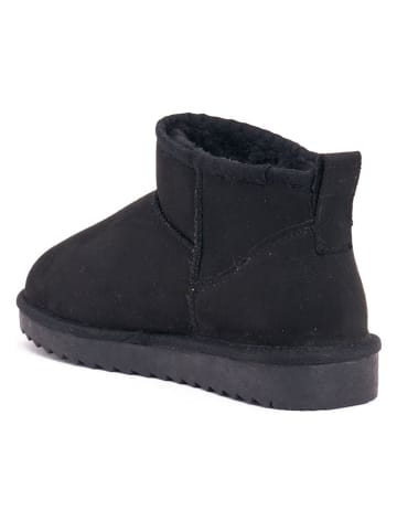 Mandel Enkelboots "Rita" zwart