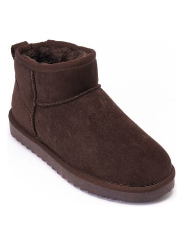 Mandel Enkelboots "Rita" bruin