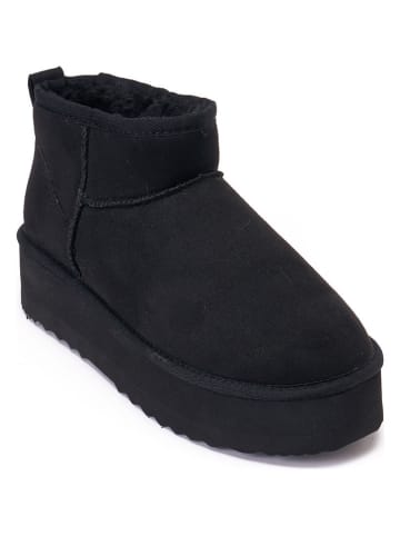 Mandel Ankle-Boots "Noa" in Schwarz