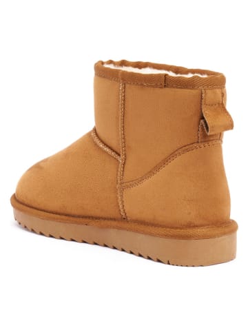 Mandel Enkelboots "Marina" lichtbruin