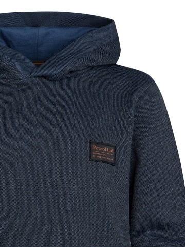 Petrol Industries Hoodie donkerblauw