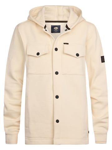 Petrol Industries Sweatjacke in Creme