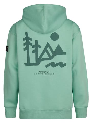 Petrol Industries Bluza w kolorze zielonym