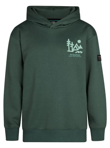 Petrol Industries Hoodie groen