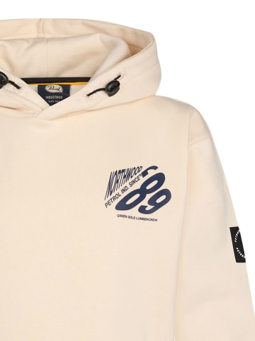 Petrol Industries Hoodie in Creme