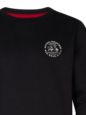 Petrol Industries Sweatshirt in Schwarz