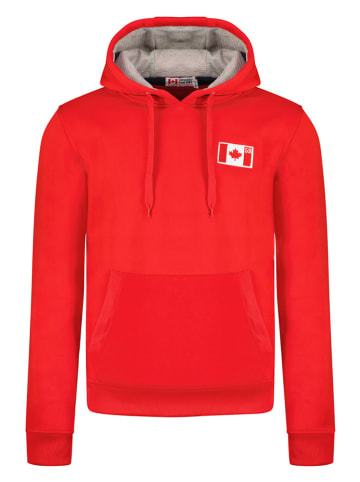Canadian Peak Hoodie "Fondeak" rood