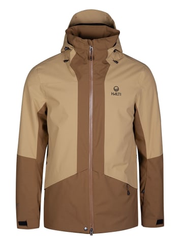 Halti Kurtka narciarska "Planker DX" w kolorze jasnobrązowym
