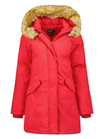 Canadian Peak Parka "Dinastipeak" in Rot