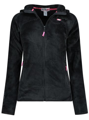 Canadian Peak Fleecejacke "Upaloodeak" in Schwarz