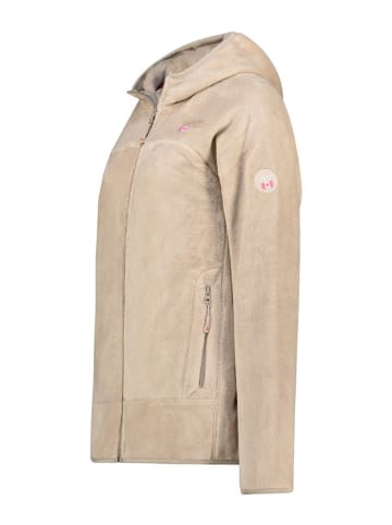 Canadian Peak Fleecejacke "Upaloodeak" in Beige