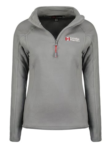 Canadian Peak Fleecepullover "Tugeak" in Grau