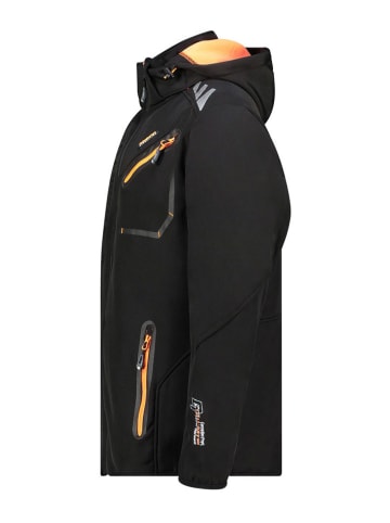 Canadian Peak Kurtka softshellowa "Royauteak" w kolorze czarnym