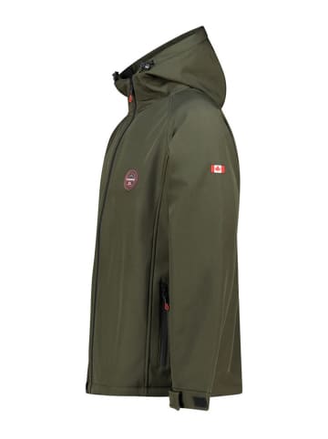 Canadian Peak Kurtka softshellowa "Tamigobadgeak" w kolorze khaki