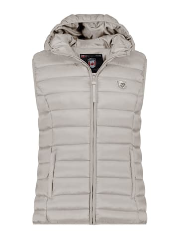 Canadian Peak Doorgestikte bodywarmer "Vakitaleak" grijs