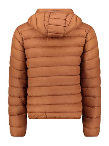 Canadian Peak Doorgestikte jas "Amigomapeak" lichtbruin