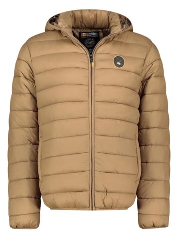 Canadian Peak Doorgestikte jas "Amigomapeak" taupe