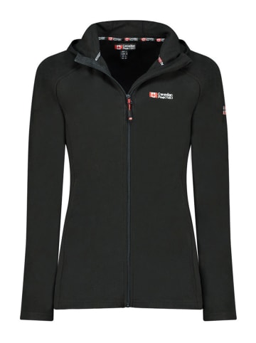 Canadian Peak Fleece jas "Tugoodeak" zwart