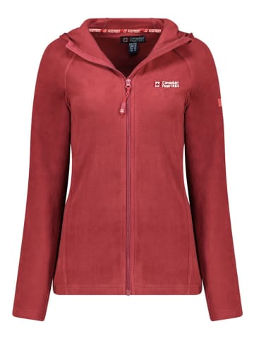 Canadian Peak Fleecejacke "Tugoodeak" in Rot
